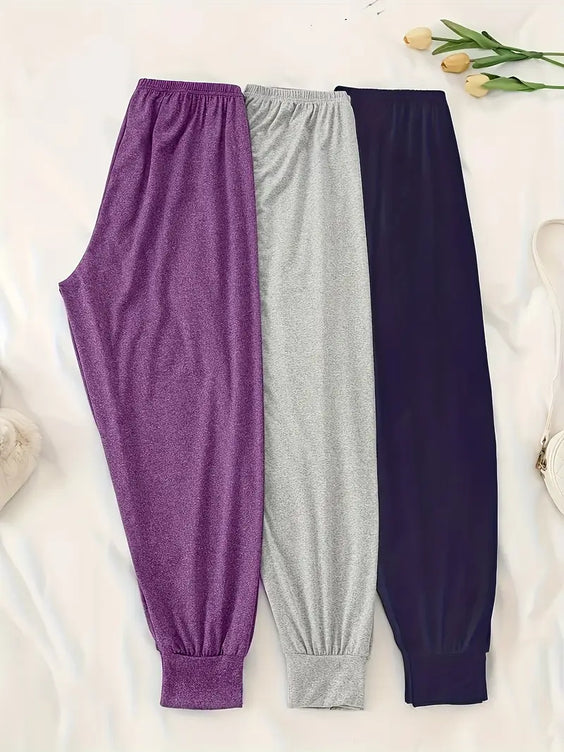 Trousers Set for Women Ease 3-Pack