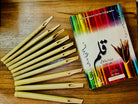 Bamboo Qalam Set (Pack of 10 Qalams for Calligraphy)