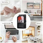 Remote Control Winter New Flame Heater Heater Household Mini Heater Bedroom Office Dormitory Mobile Small Air Conditioner