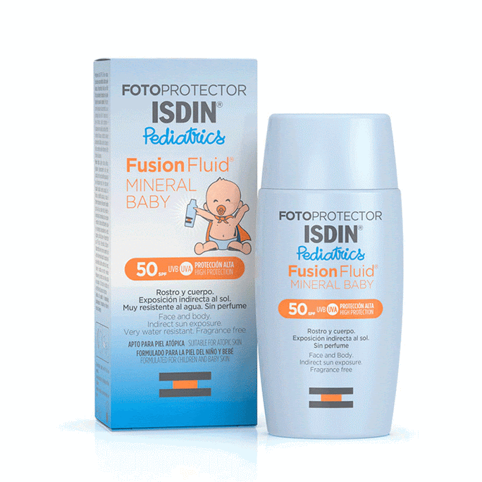 Isdin Fotoprotector Pediatrics Fusion Fluid Mineral Baby SPF 50+ 50ml (8470001788993)