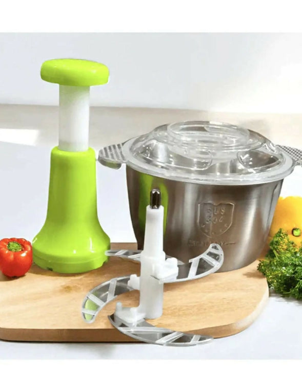 PREMEIUM QUALITY STEEL CHOPPER HIGH QUALITY VEGETABLE & MEAT CUTER