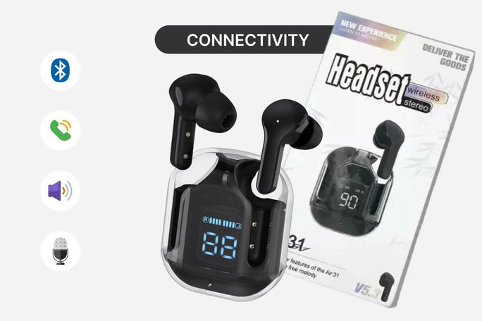 Air 31 TWS: Unleash Savage Bass & Transparent Style – Your Ultimate Audio Upgrade! Limited Time DEAL OFFER 💥