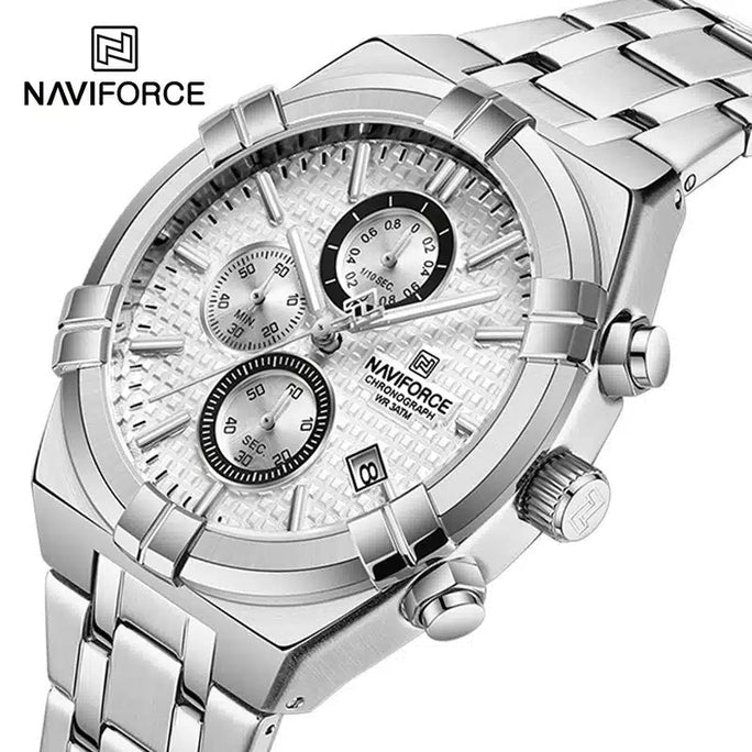 Naviforce NF 8042 Chronograph Edition Men Watch With Official Warranty