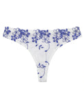 Sajiero Non Padded Bra Set - Grace Petal - White