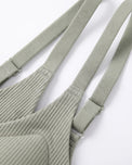 Sajiero Padded Seamless Curve Bra - Olive Green