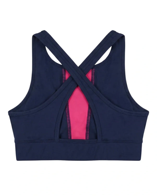 Sajiero Sport Bra - Flexora Fit - Blue