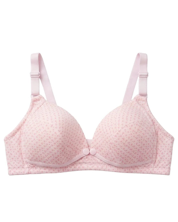 Sajiero Padded Bra - Dotsy - Pink