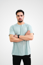 AUH Aero-Lite Performance Crew-Sage Green