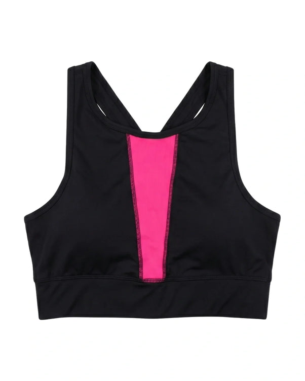 Sajiero Sport Bra - Flexora Fit - Black