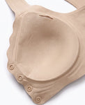 Sajiero Front-Button Bra - Zova - Skin