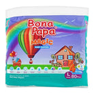 Bona Papa Magic Baby Diaper Large Size 4 Pack 80 Pcs