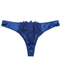 Sajiero Padded Bra Set - Sapphire Bloom - Blue