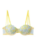 Sajiero Non Padded Underwired Bra Set - Floriva
