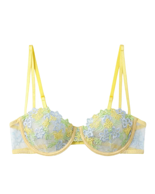 Sajiero Non Padded Underwired Bra Set - Floriva