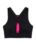 Sajiero Sport Bra - Flexora Fit - Black