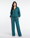 Sajiero Fleece Tracksuit – Daily Move - Green