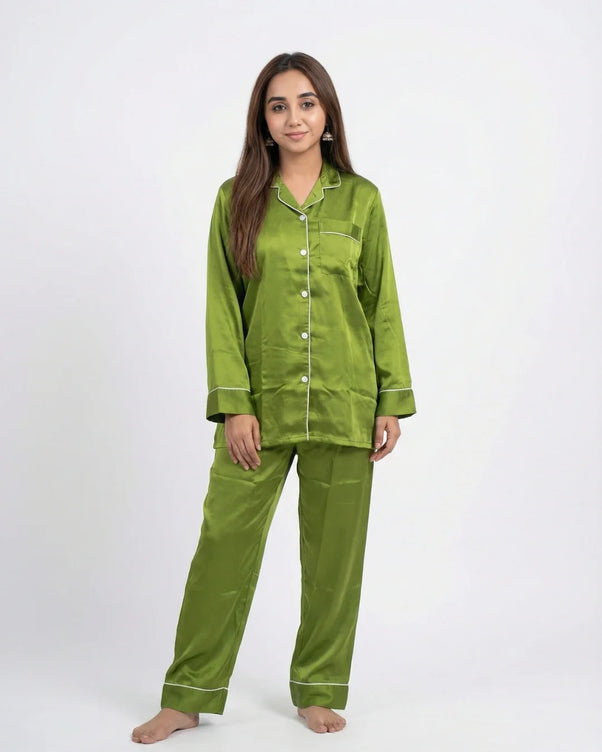 Sajiero Shamoz Silk PJ Set
