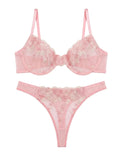 Sajiero Non Padded Bra Set - Fiorlace