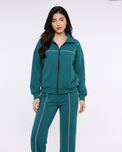 Sajiero Fleece Tracksuit – Daily Move - Green