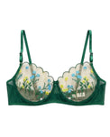 Sajiero Non Padded Bra Set - Elvoria - Green