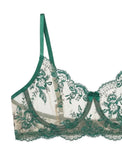 Sajiero Non Padded Bra Set - Florisse - Green