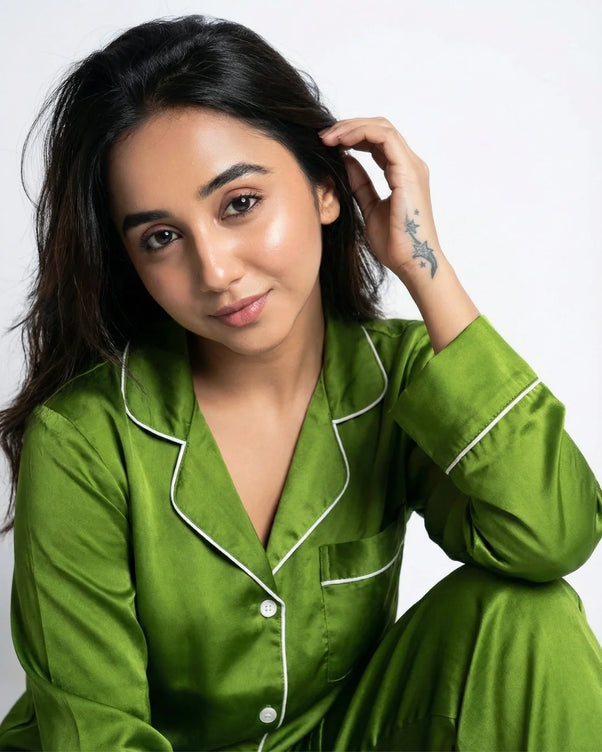 Sajiero Shamoz Silk PJ Set