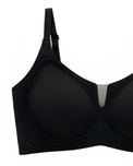 Sajiero Padded Seamless Curve Bra - Black