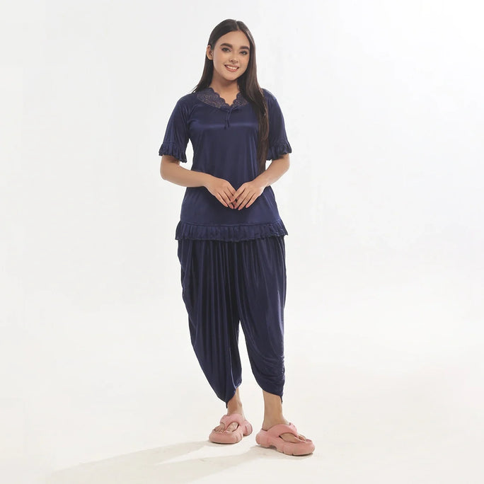 Sajiero Patiala Silk Pajama Suit