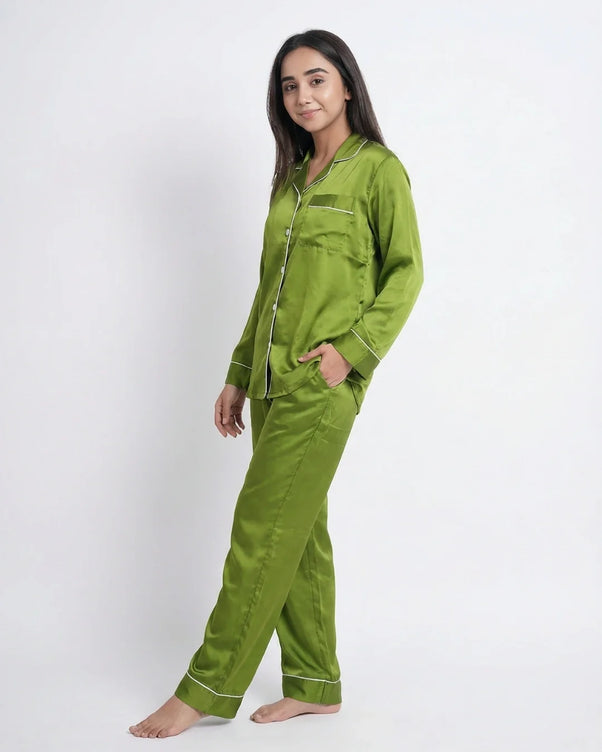 Sajiero Shamoz Silk PJ Set