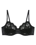 Sajiero Non Padded Bra Set - Serenade - Black