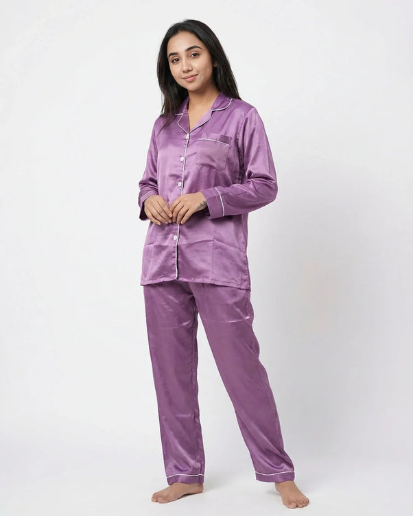Sajiero Shamoz Silk PJ Set