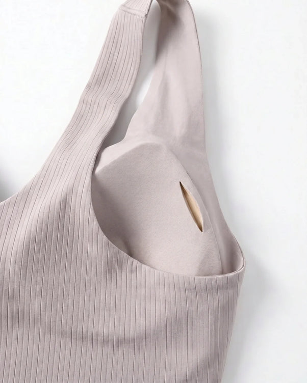 Sajiero Front-Button Bra - Zova - Champagne