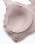 Sajiero Front-Button Bra - Zova - Champagne