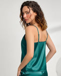Sajiero Silk Sleeveless Pj Suit - Dream Silk