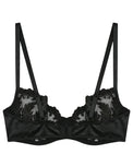 Sajiero Non Padded Bra Set - Serenade - Black