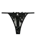 Sajiero Non Padded Bra Set - Petal Luxe - Black