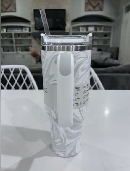 Premium Stanley Quencher H2.O flowstate Stainless Steel 40 Oz insulated Cup, Tumbler, keep Drink hot and cold for certain hours