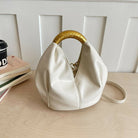 Stylish Bucket Leather Crossbody Bag for Women