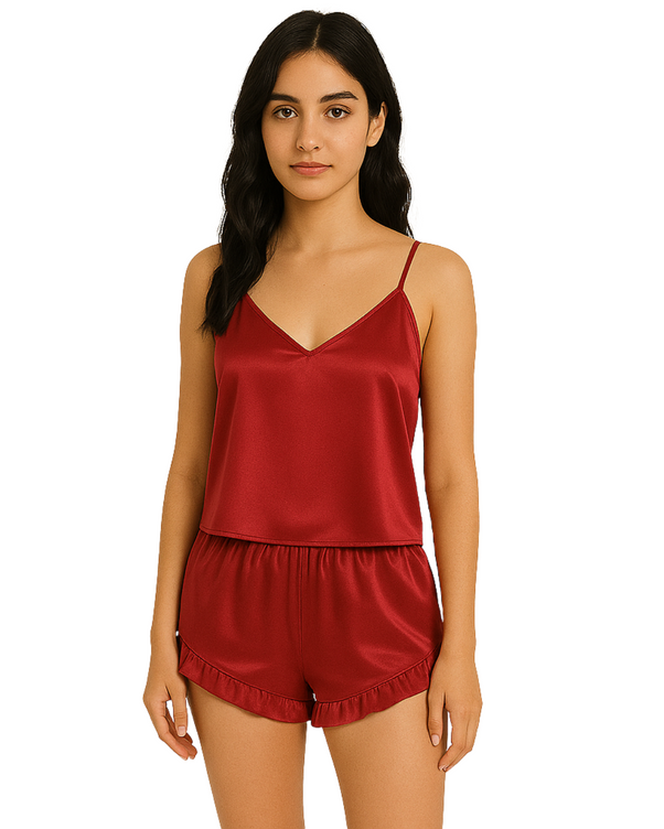 Sajiero Cami Sets - Midnight Glimmer