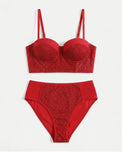Sajiero Padded Bra Set - Bellina