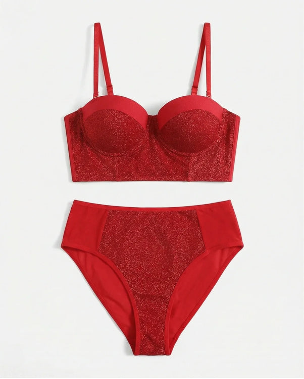 Sajiero Padded Bra Set - Bellina