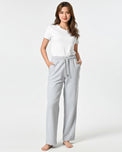 Sajiero Fleece Trouser -Everyday Fit - Grey