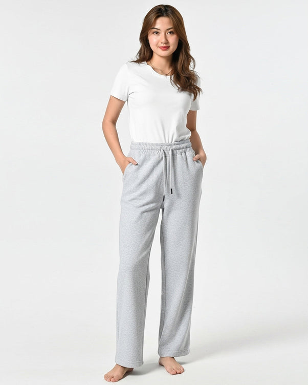 Sajiero Fleece Trouser -Everyday Fit - Grey