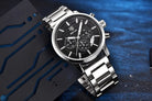 Benyar BY-5104 Exclusive Chronograph Edition Men Watch ( Stainless Steal )