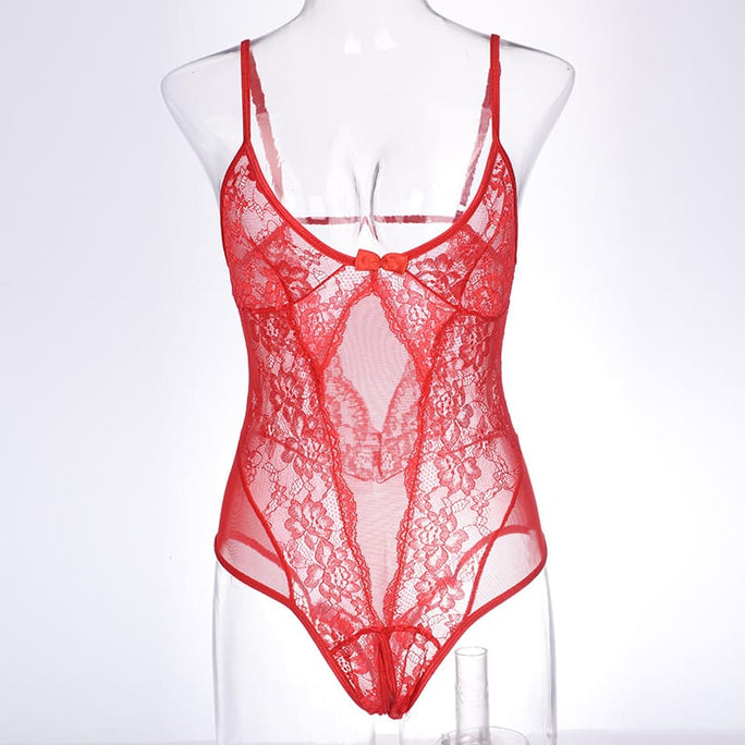Sajiero Babydoll Lingerie  - Lace Illusion