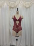 Sajiero Babydoll Lingerie  - Cutout Lace