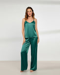 Sajiero Silk Sleeveless Pj Suit - Dream Silk