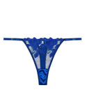 Sajiero Non Padded Bra Set - Petal Luxe - Blue