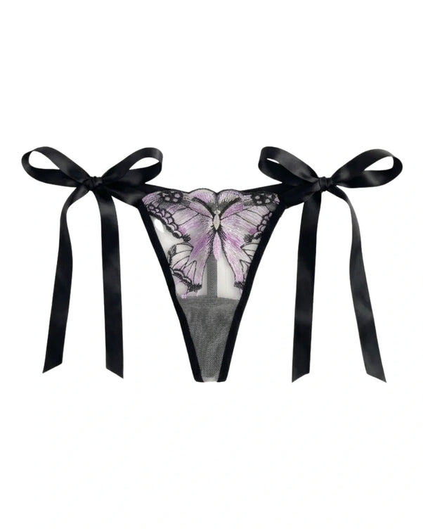Sajiero Non Padded Bra Set - Orlisse - Purple