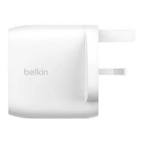 Belkin BoostCharge Pro Dual USB-C 60W PPS Fast Charger 3 Pin